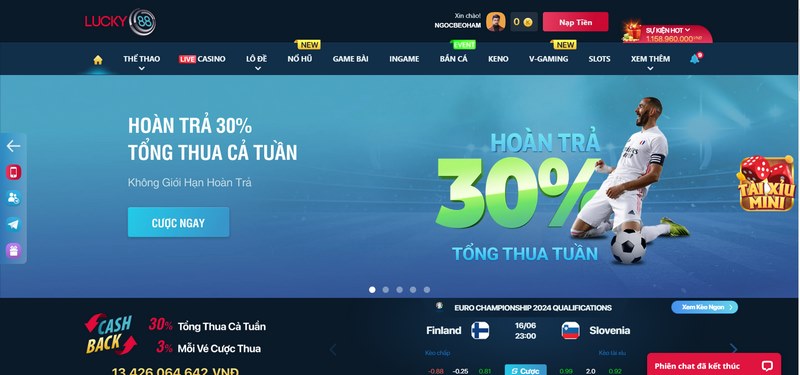 Nhà cái đang giữ vị trí số 1 trong lòng các cược thủ 